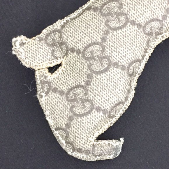 Gucciori Dog GG Logo Canvas Leather Key Holder - Picture 7 of 8